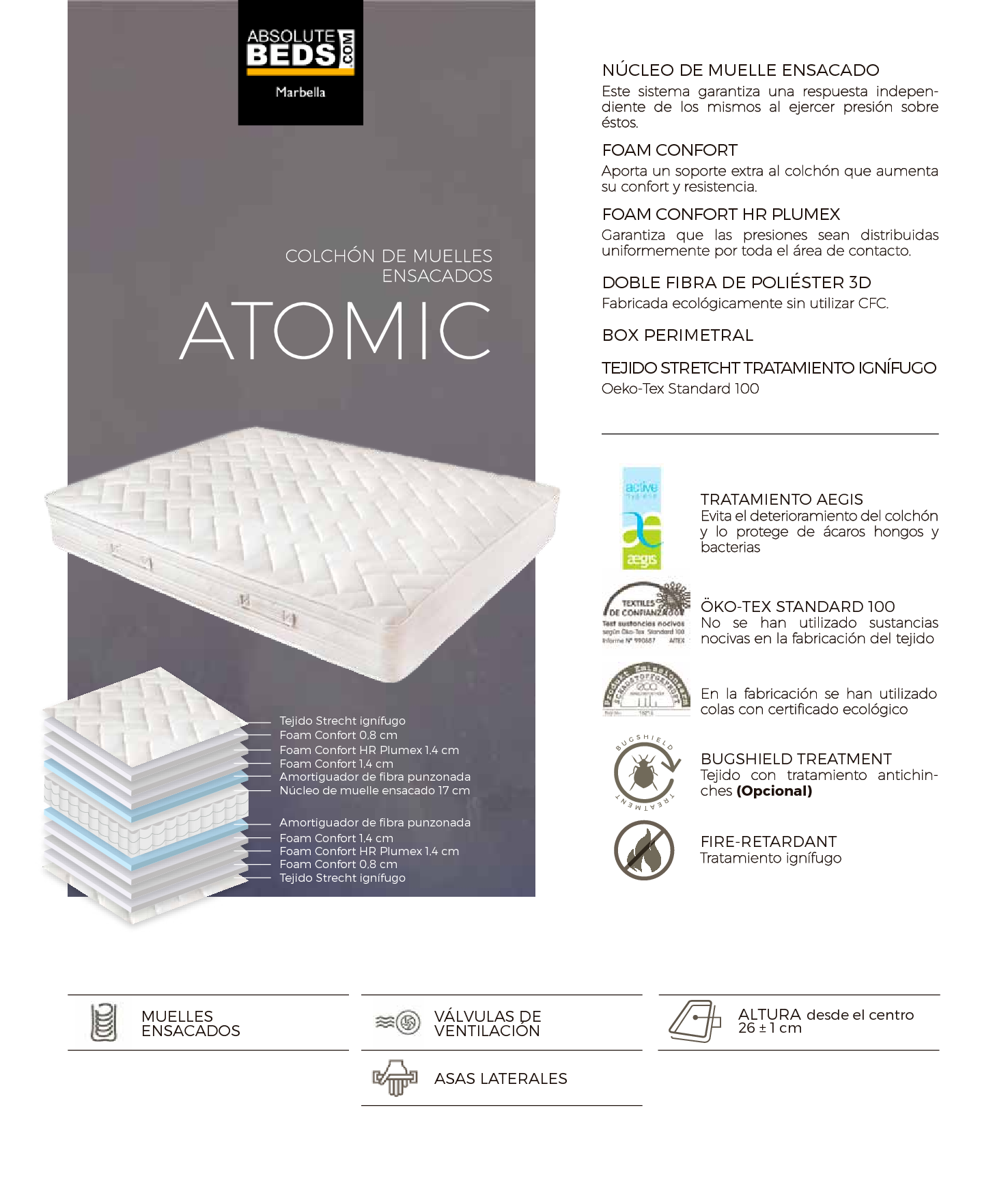Ficha Atomic Absolute Beds