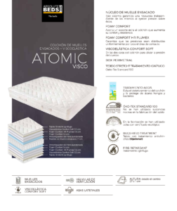 Ficha Atomic Visco Absolute Beds